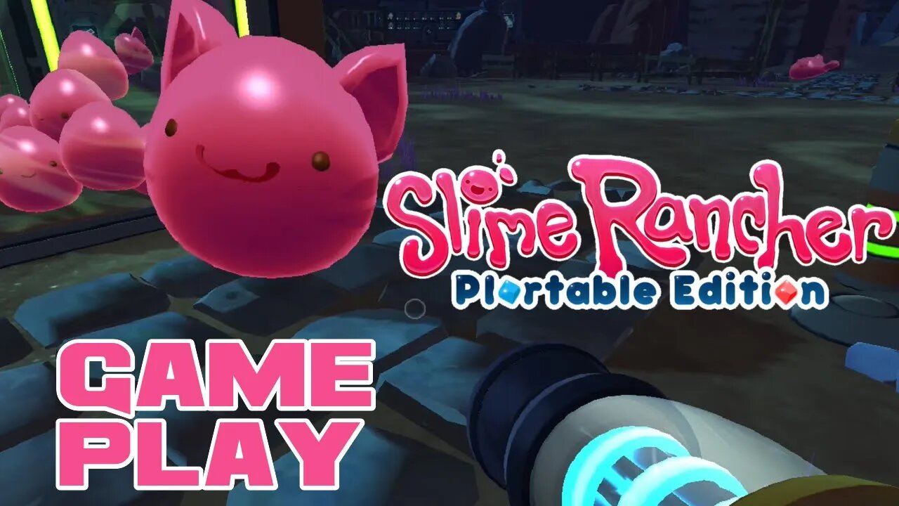 🎮👾🕹 Slime Rancher: Plortable Edition - Nintendo Switch Gameplay 🕹👾🎮 😎Benjamillion