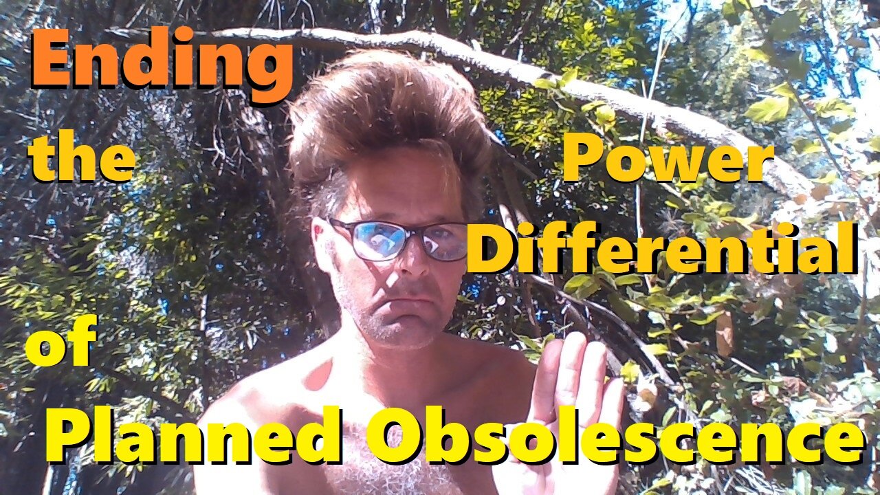 Ending the Power Differential of Socially Planned Obsolescence from within with Equanimity