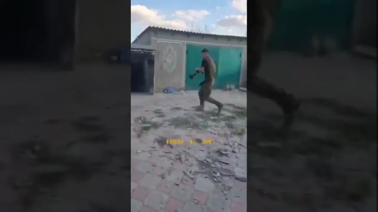 Some Ukrainian men and grenade launchers.Professional