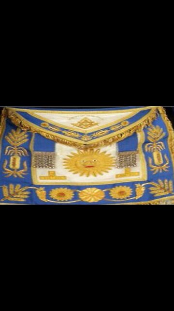 Freemason's are issued an apron made of lambskin to mock to Christ the Lamb of God