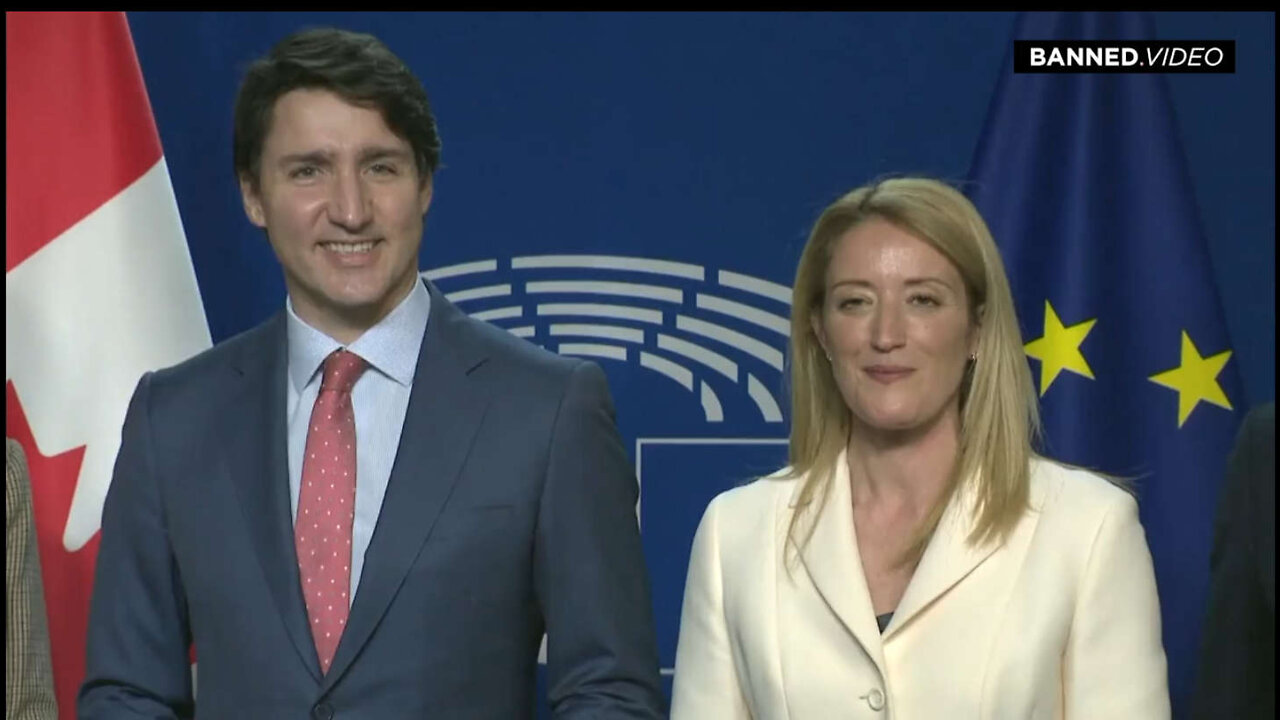 Dictator Justin Trudeau Is Called Out By Members of EU Parliament