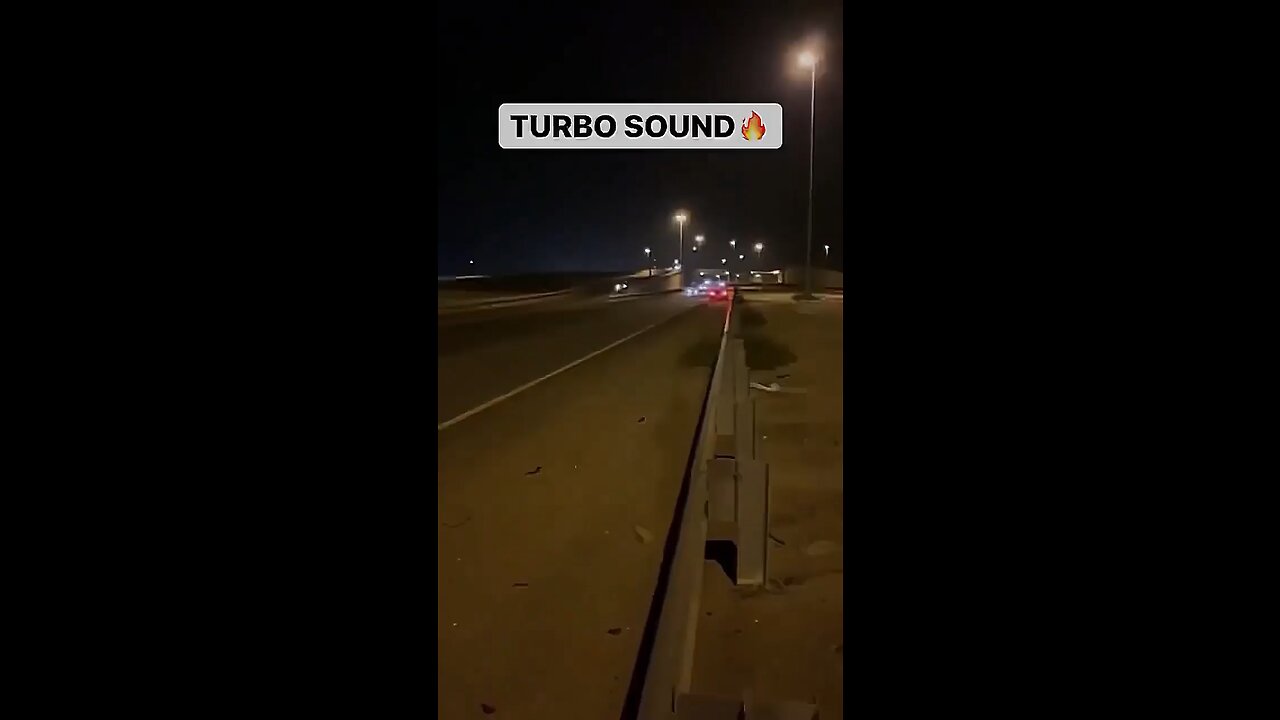 Check this turbo sound 🔥🔥