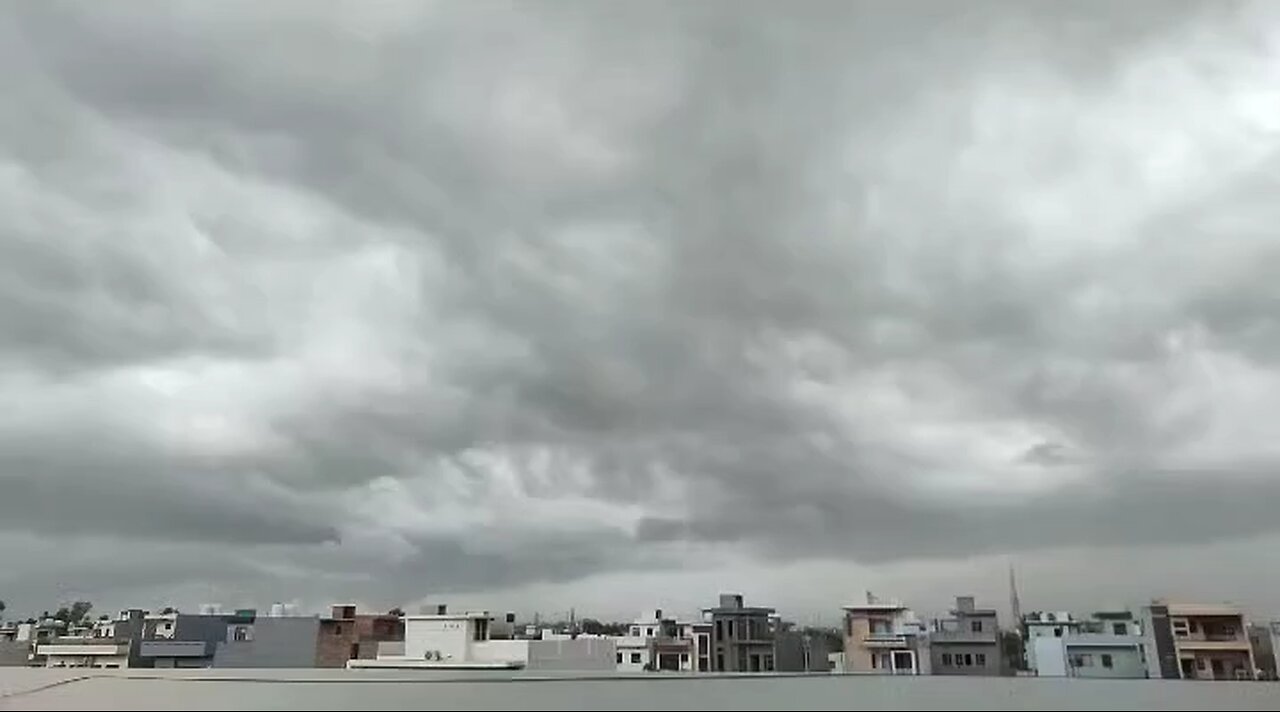 Cloud in Sky 🌨️|Beautiful View of Kaithal City|