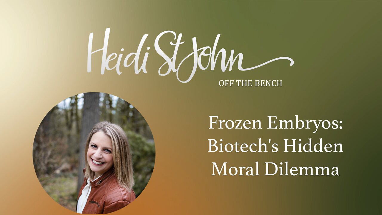 Frozen Embryos: Biotech's Hidden Moral Dilemma