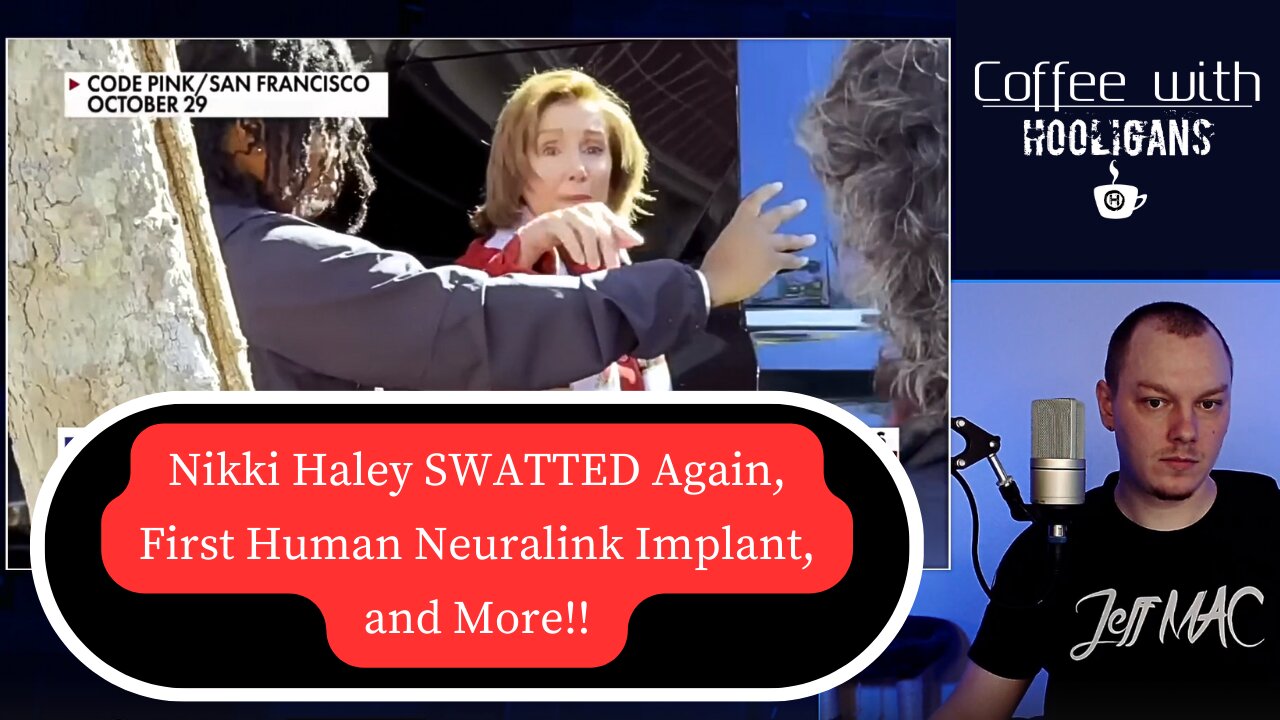 Nikki Haley SWATTED Again, First Human Neuralink Implant, and More!!