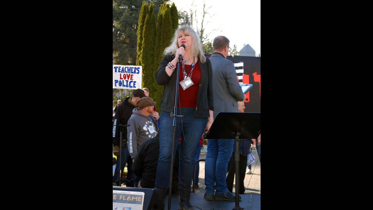 Elizabeth Kreiselmaier Congressional candidate CD-6 at the GRIT rally