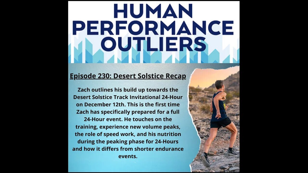 Episode 230: Desert Solstice Track Invitational 24-Hour Recap