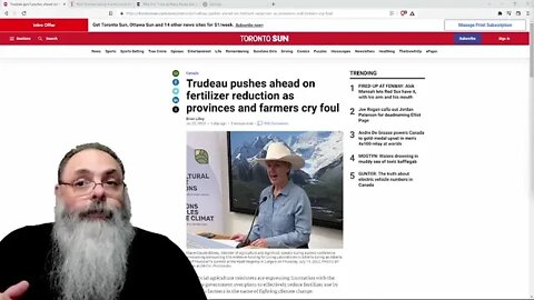 JUSTIN TRUDEAU decide DESTRUIR AGRICULTURA para resolver PROBLEMA CLIMÁTICO, você que coma INSETO