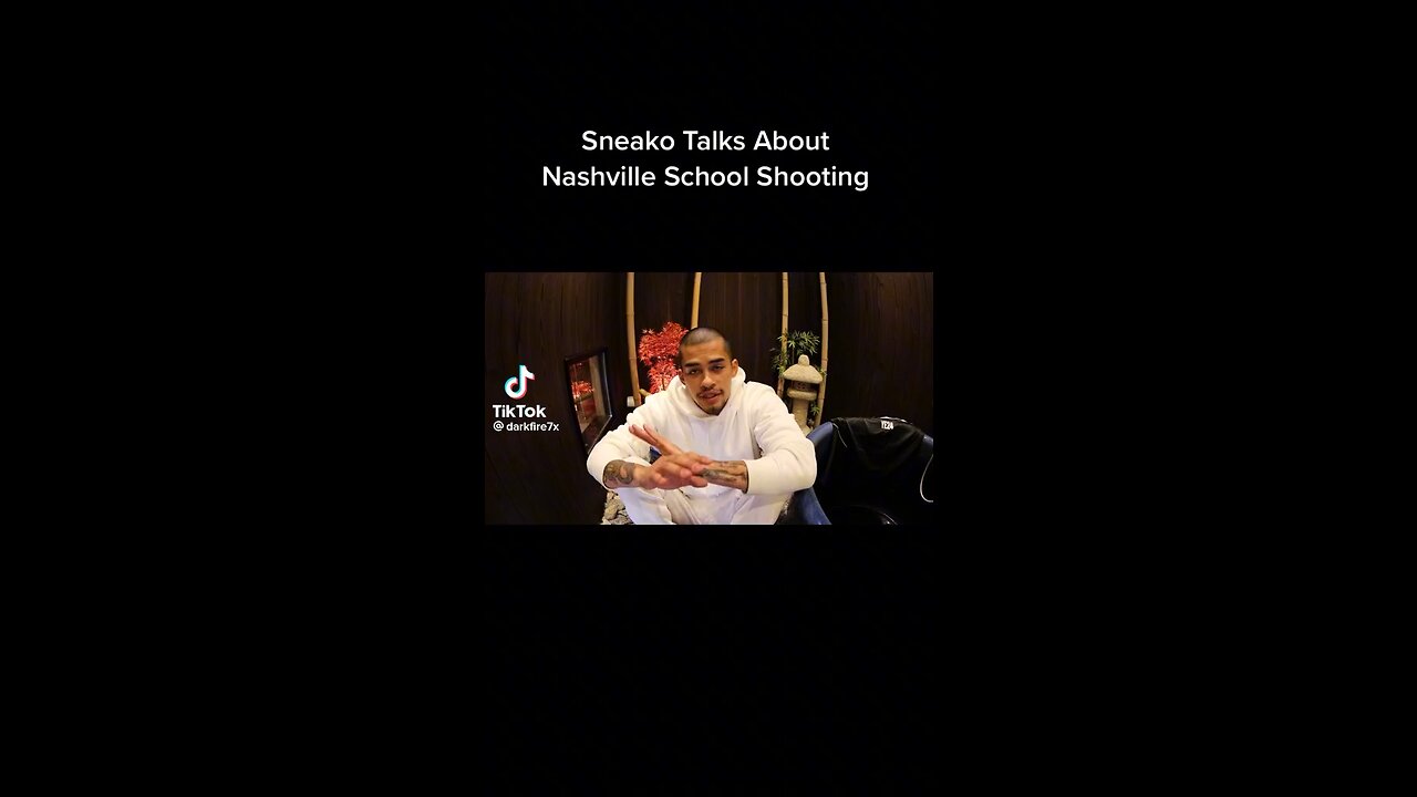 Sneako talks about Nashville school shooting