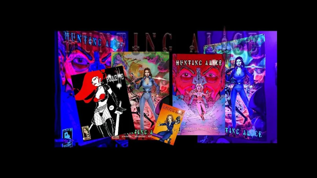 HUNTING ALICE Blacklight Dystopia