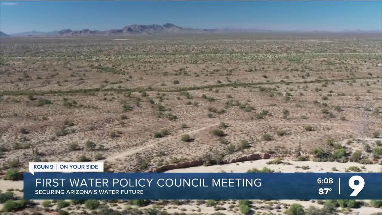 First Water Policy Council meeting