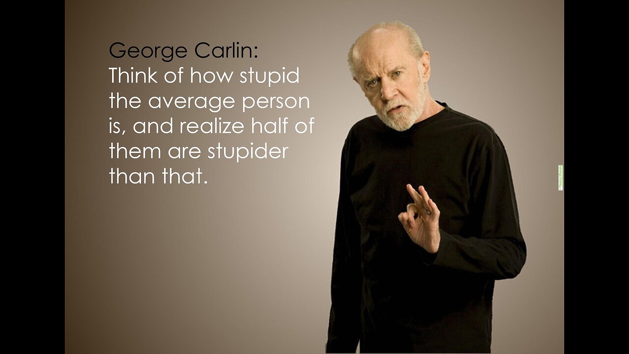 USAF Veteran George Carlin On Assasinations