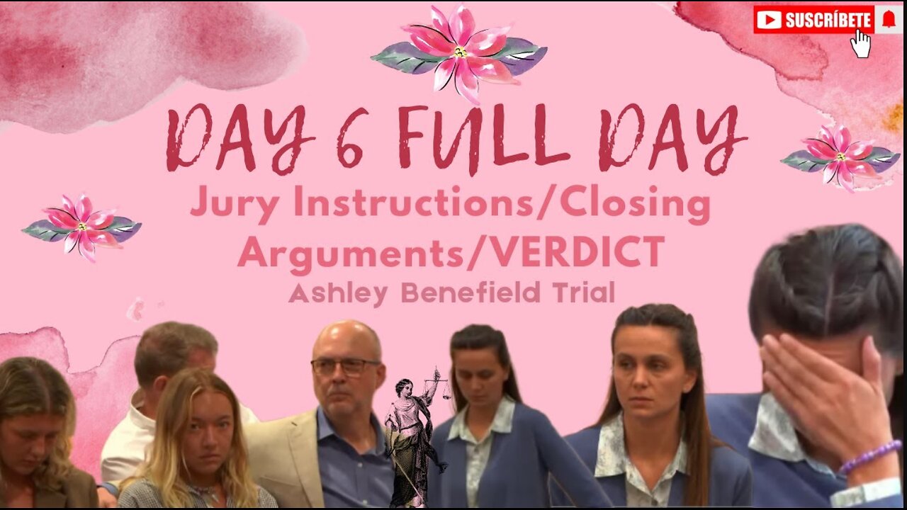 Ashley Benefield "Ballerina" Murder Trial/Day 6 Closing Arguments/VERDICT