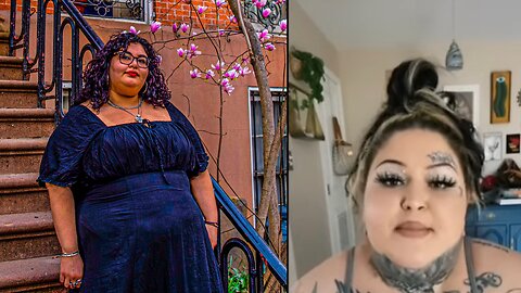 Fat Activist Thinks Tattoo will hide her Double Chin