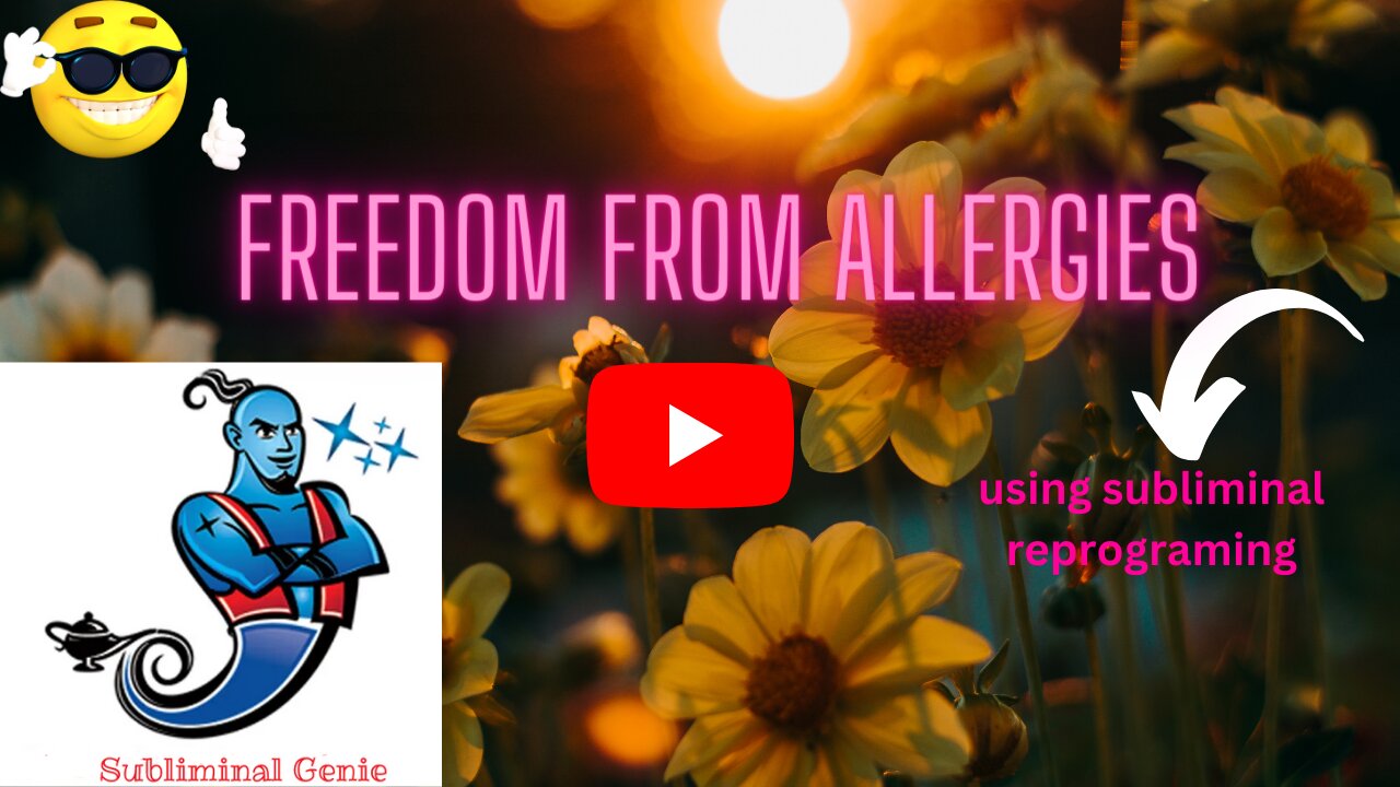 Freedom From Allergies/Subliminal Video