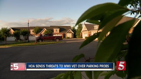 HOA Threatens WWII Vet Over Parking Problems