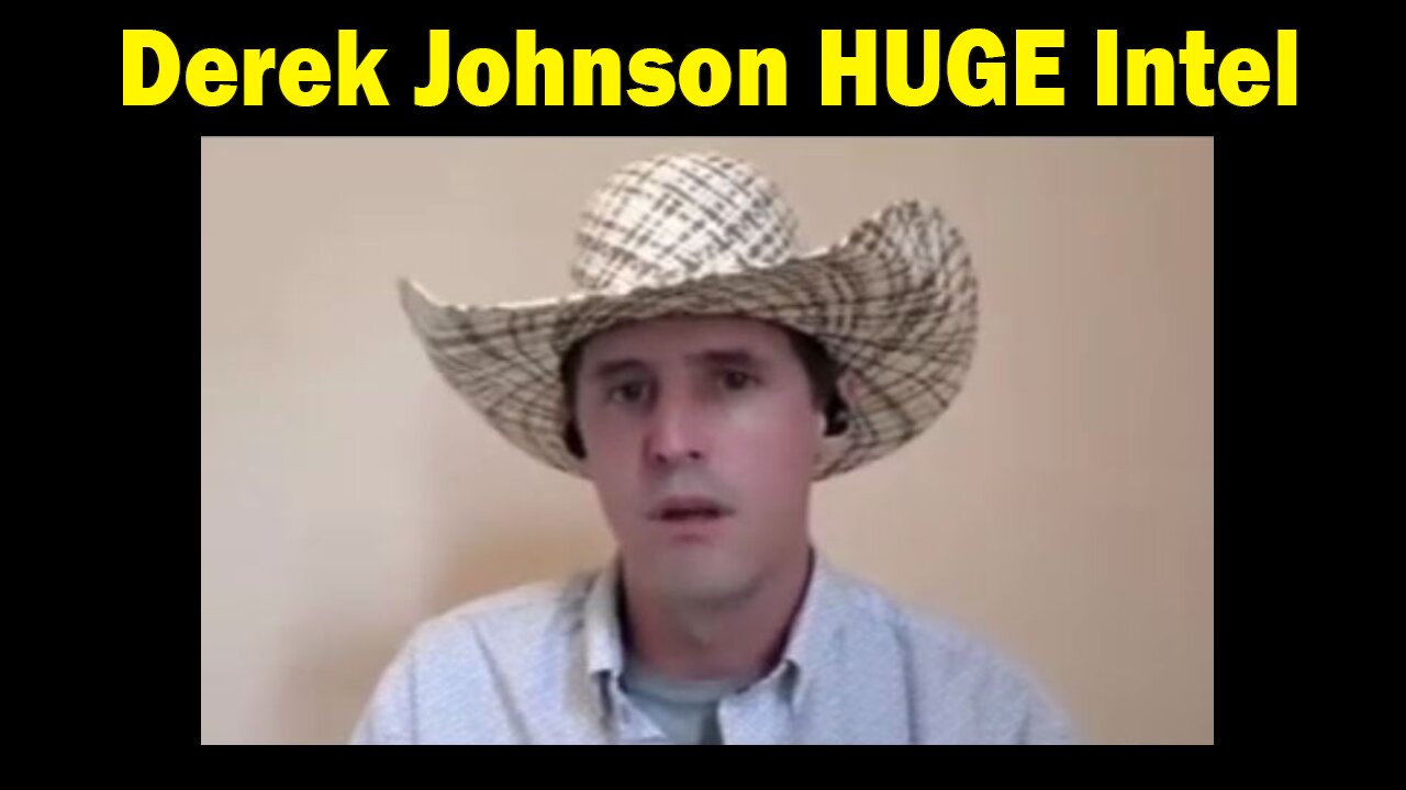 Derek Johnson HUGE Intel: "Military In Control, Scare Event Necessary"