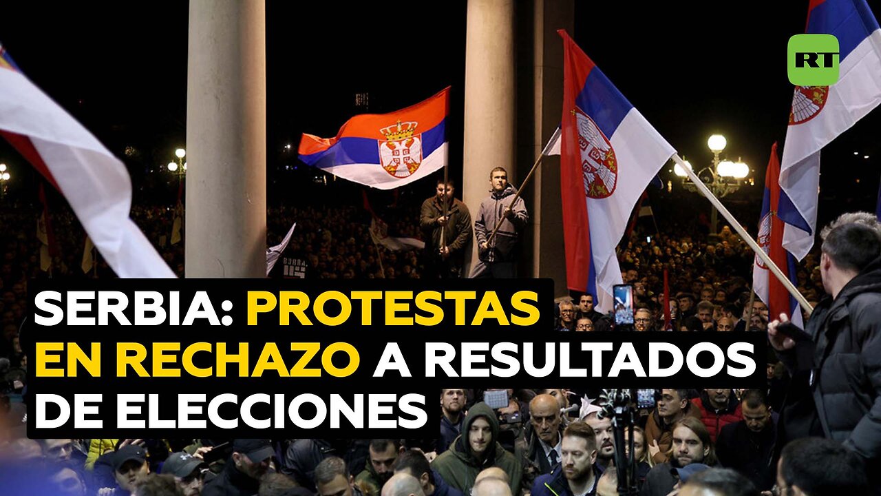 Todo lo que se sabe hasta ahora del intento de 'revolución de colores' en Serbia
