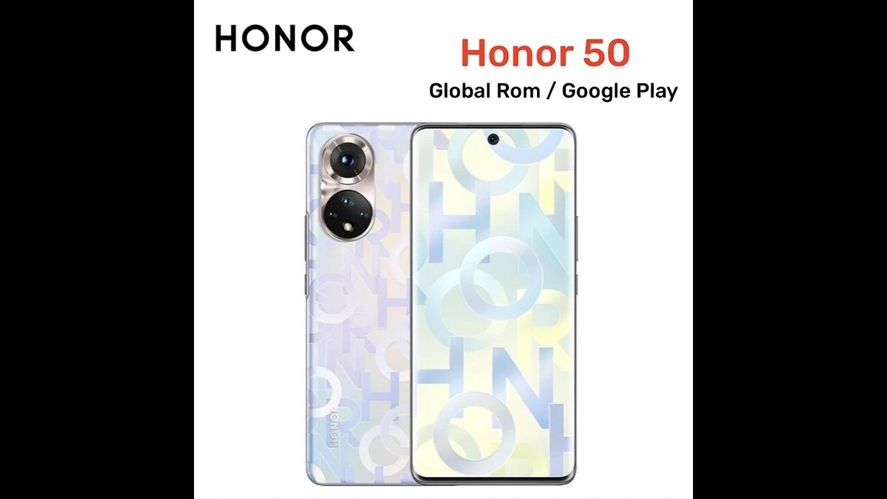 HUAWEI Honor 50 Smartphone 5G Global ROM 6.57 inch 108MP Camera 128GB/256GB ROM