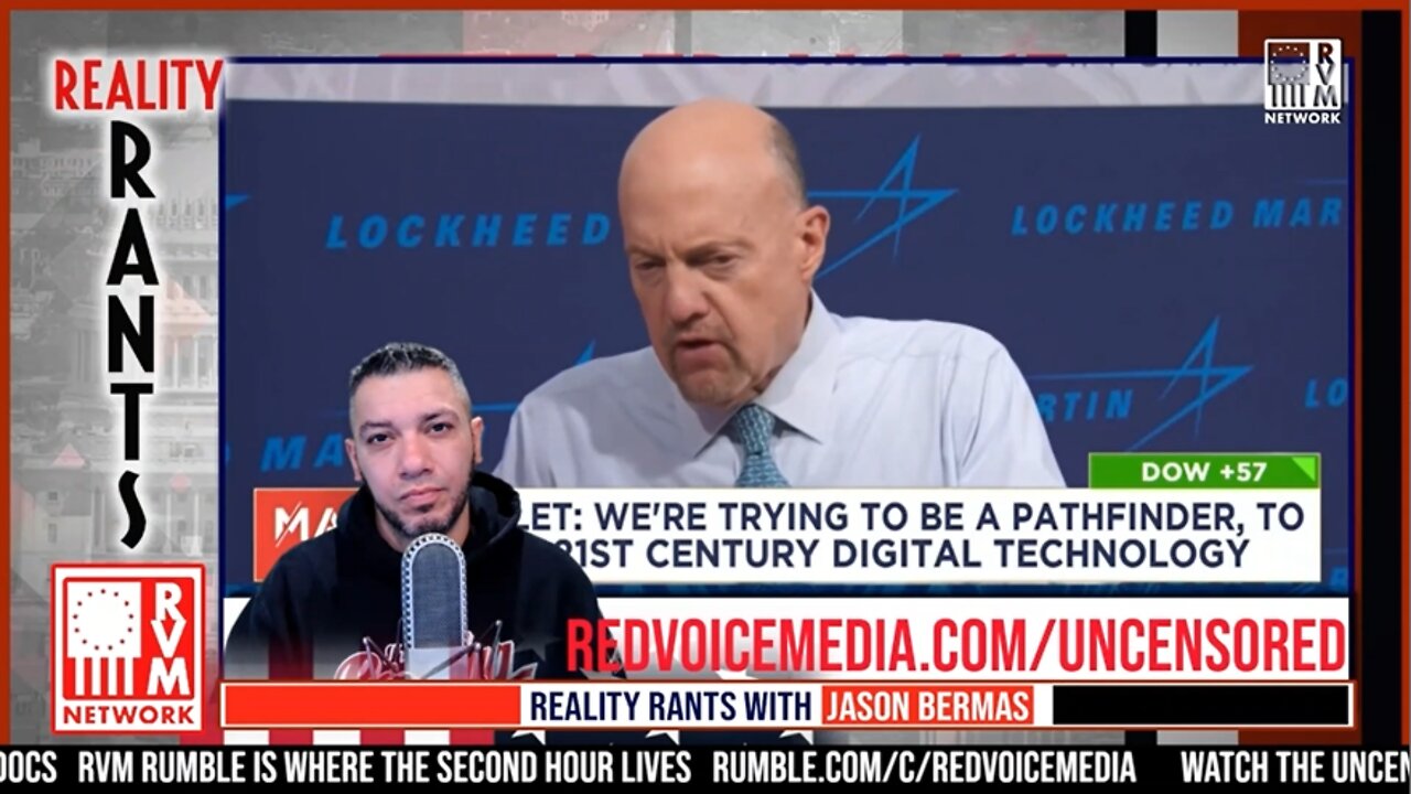 Jim Cramer Slips: J6, Lockheed Martin, Hamas & Ukraine In The Same Breath?