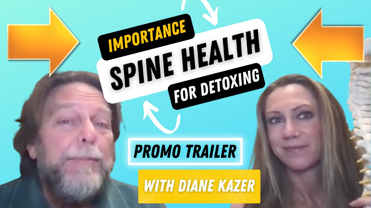 DrB Special Guest Interview "Importance of Spine Health for Detoxing with Diane Kazer" - Promo