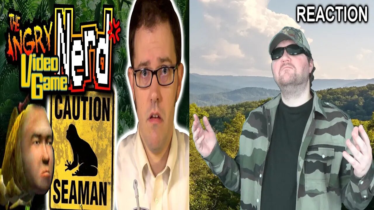 Seaman (Dreamcast) - Angry Video Game Nerd (AVGN) REACTION!!! (BBT)