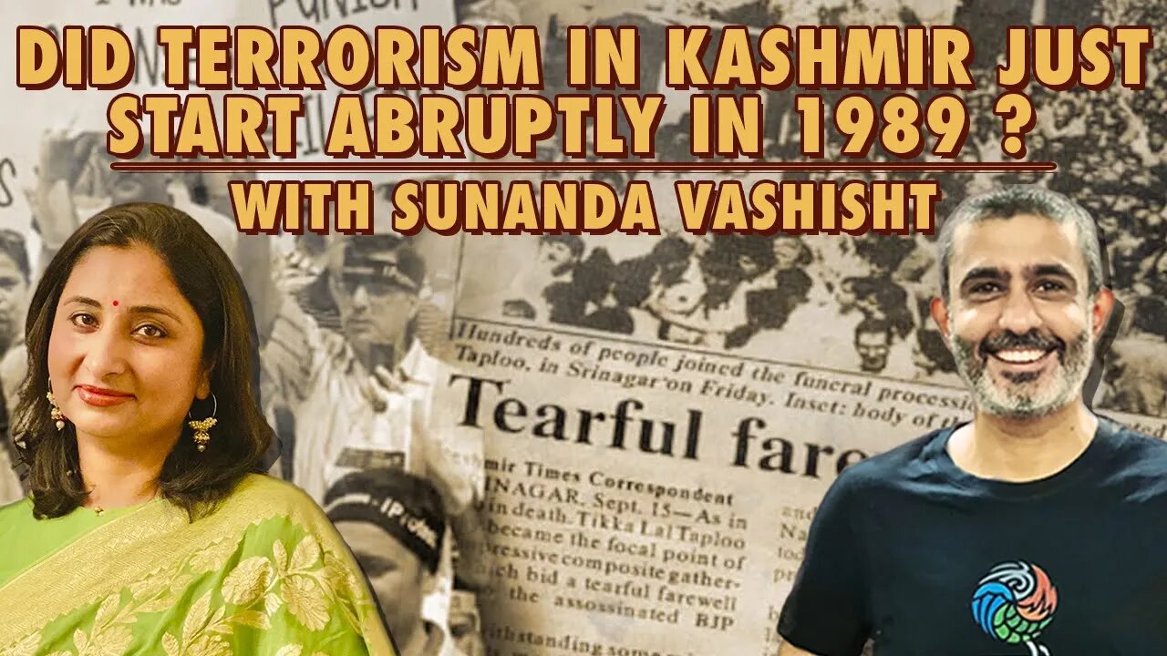 Did terrorism in Kashmir just start abruptly in 1989 ?