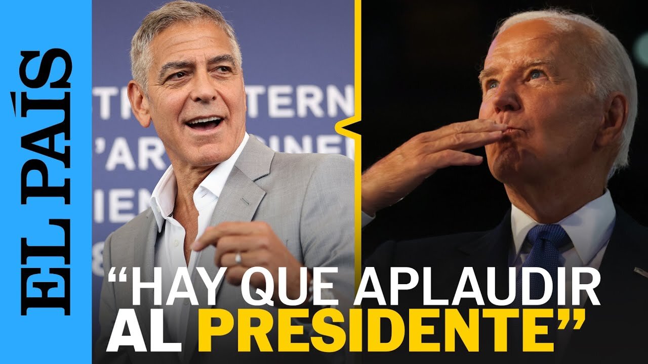 ELECCIONES EEUU | George Clooney se pronuncia sobre la retirada de Biden, tras pedirle que dimitiera