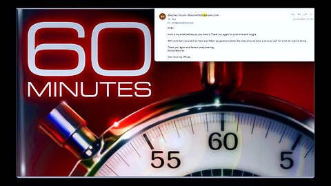 CBS News 60 Minutes Producer Ignored Wuhan Virus Warning From USA Vet Who Escaped China Email Shows