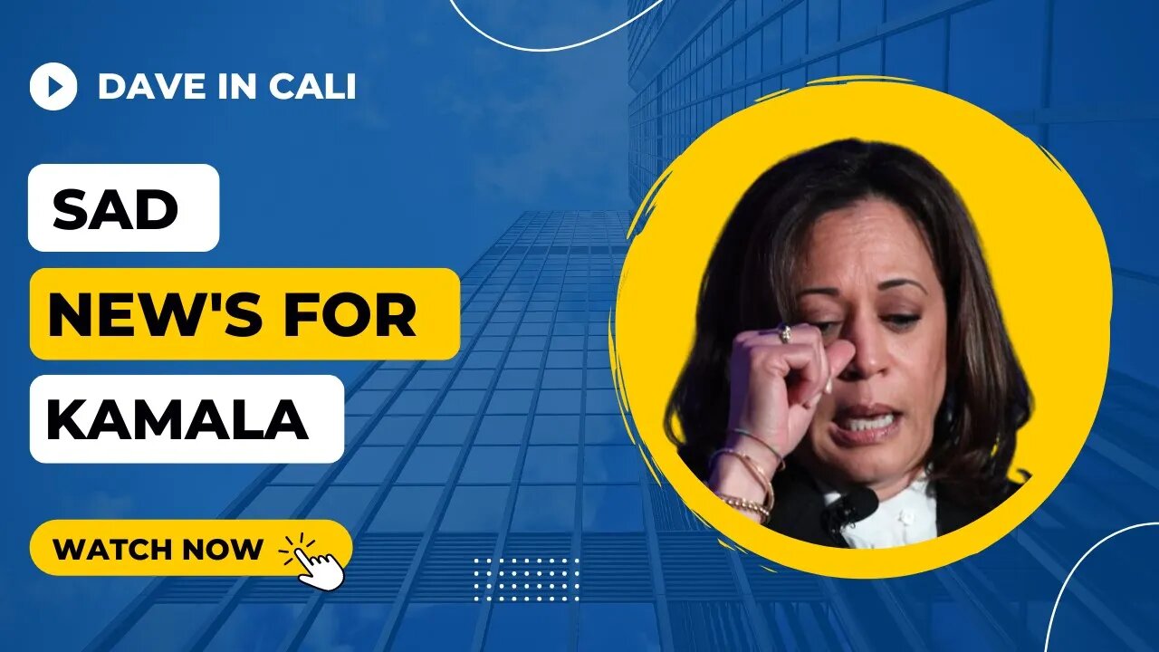 DNC Forced to Move Kamala Harris Fundraiser