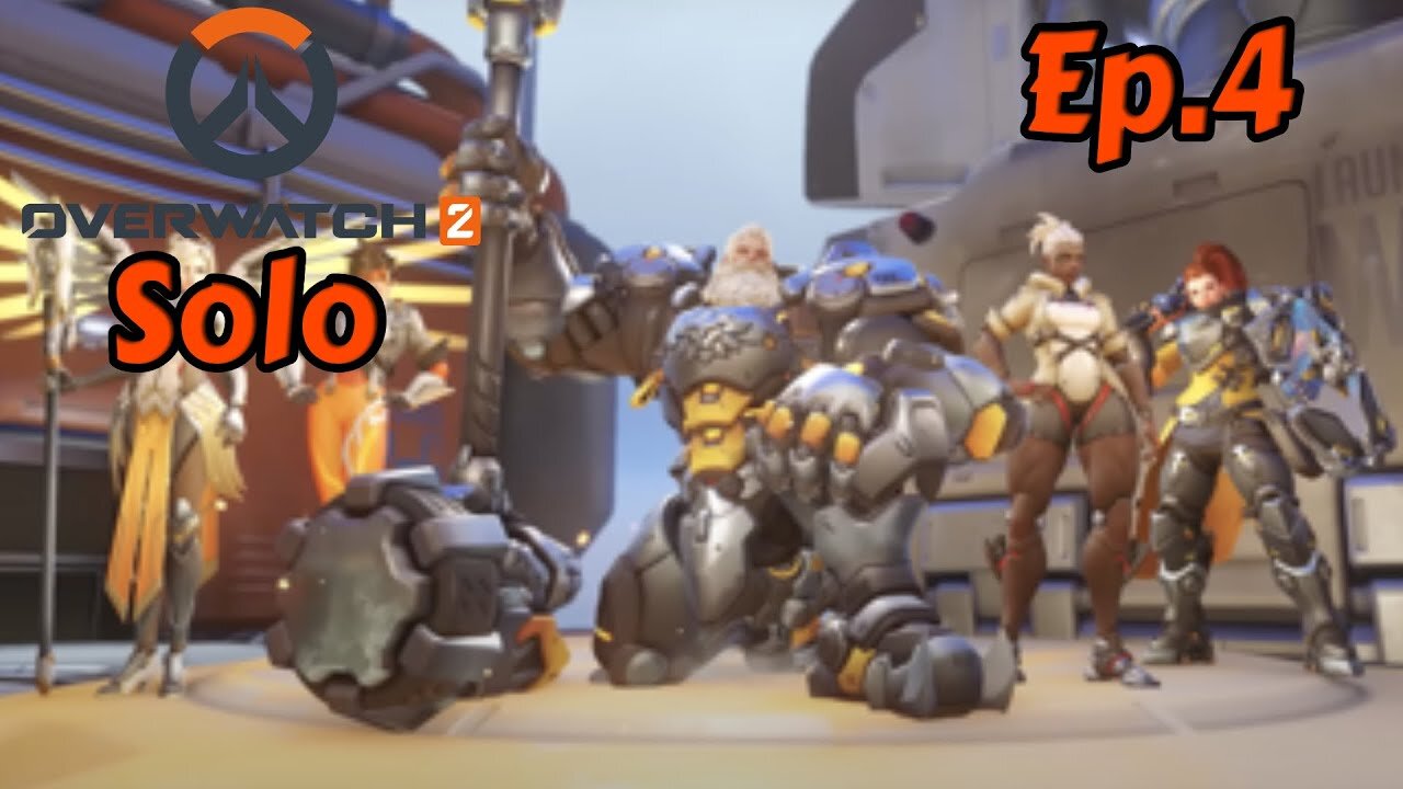 Overwatch 2-Solo[Ep.4]pushing robots w/Tailsly