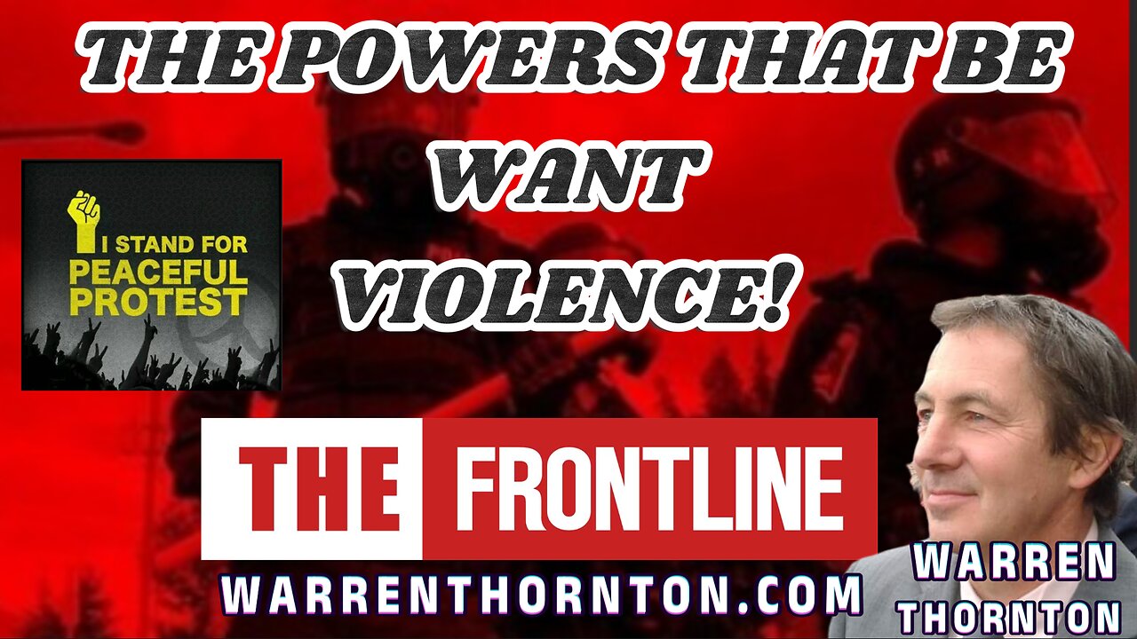 THE POWERS THAT BE WANT VIOLENCE WITH WARREN THORNTON