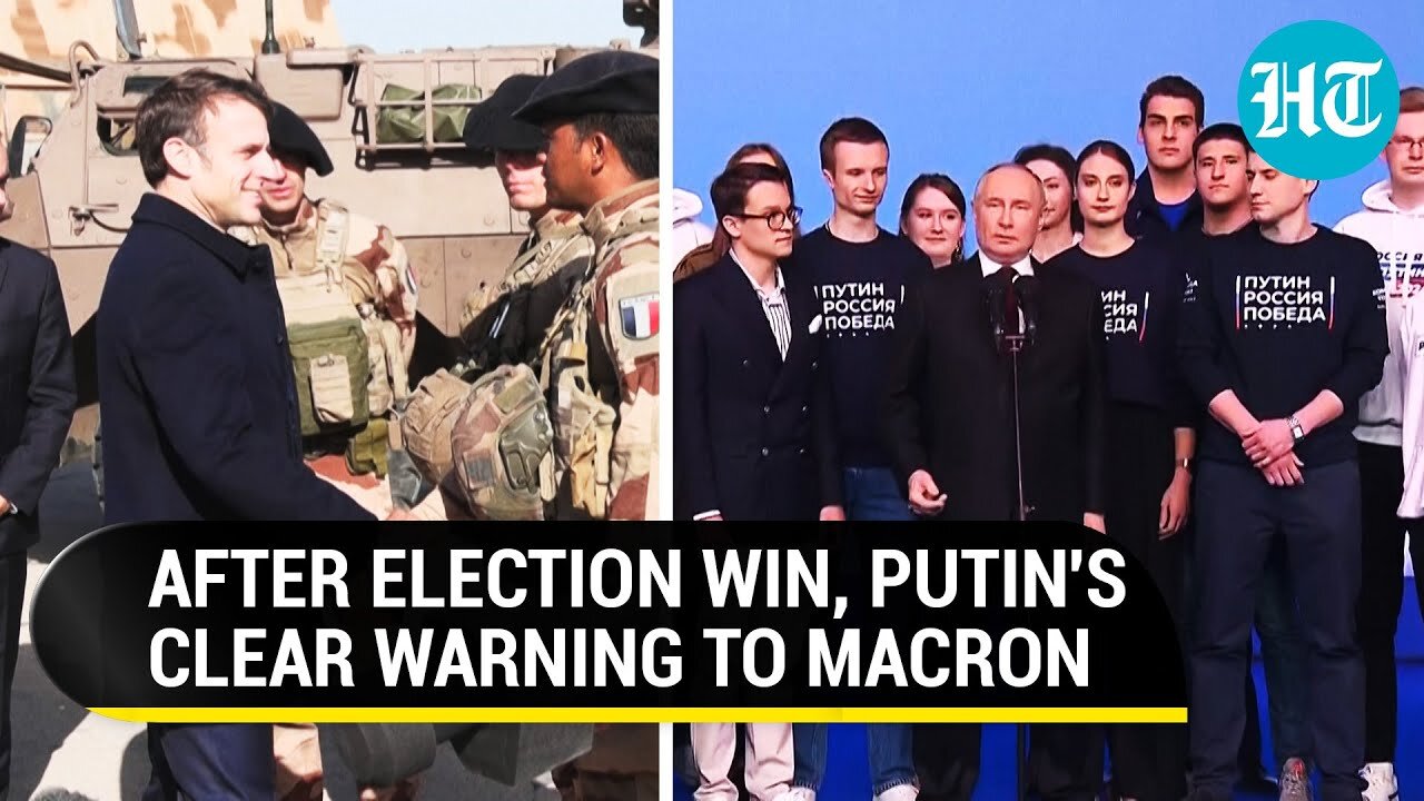 Pochi minuti dopo la vittoria alle urne,Putin lancia un avvertimento alla NATO per la minaccia di Macron sull'Ucraina: "Terza guerra mondiale..." alla domanda posta sull'invio delle truppe francesi NATO in Ucraina