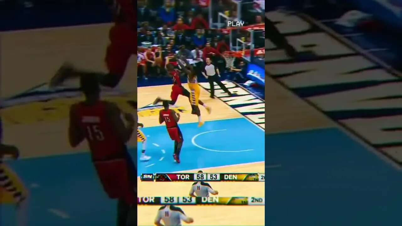 Terrence Ross’ monster dunk on Kenneth Faried