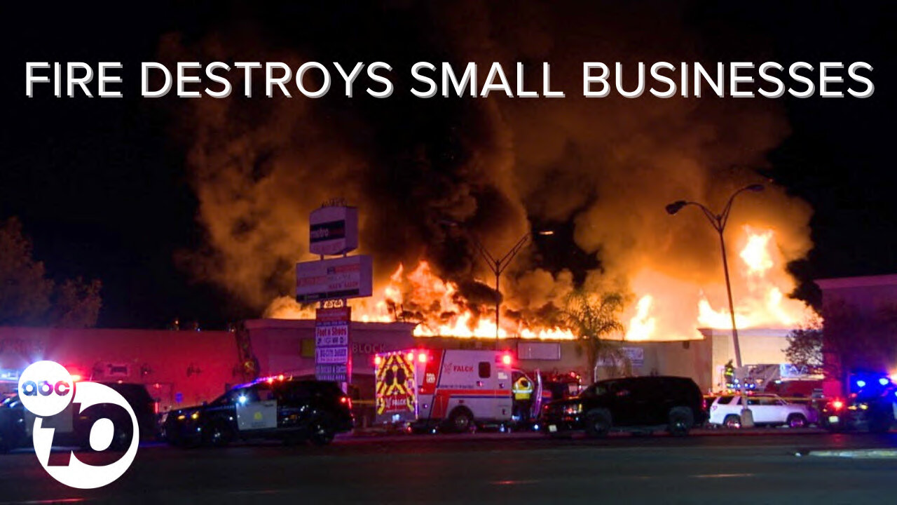 Woman speaks on fire that destroyed her business