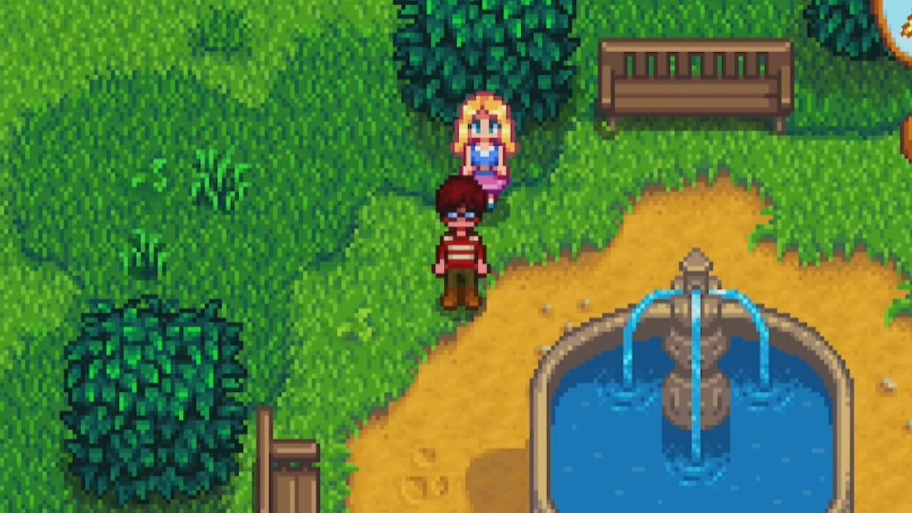 Stardew Valley - Haley Birthday Interactions