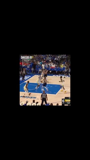 Some early Luka Magic "Warriors Vs. Mavs Game 3"