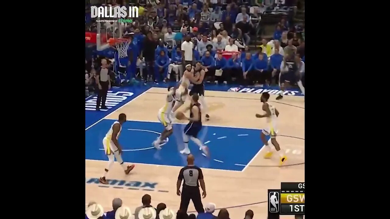 Some early Luka Magic "Warriors Vs. Mavs Game 3"