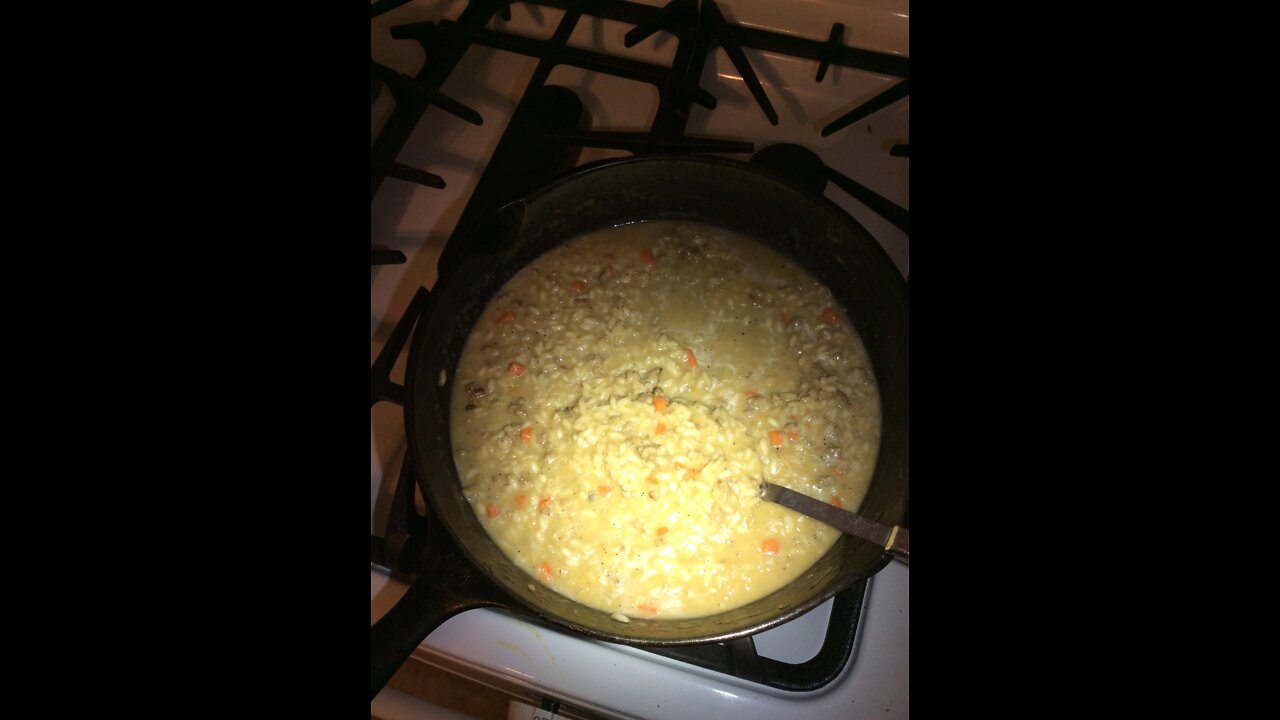 Hen of the Woods Mushroom Risotto