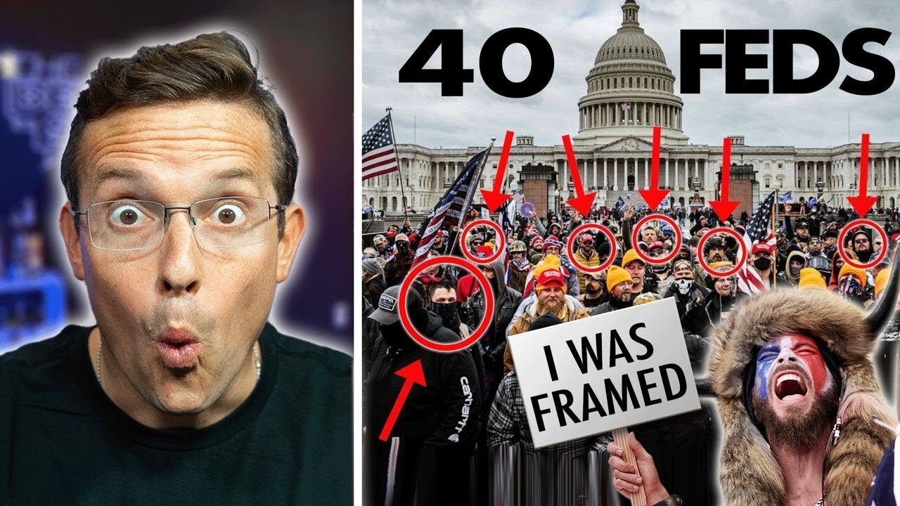 🚨EXPOSED: +40 FEDS Working Undercover On January 6th | Dressed As MAGA, Agitating Crowd | VIDEO!