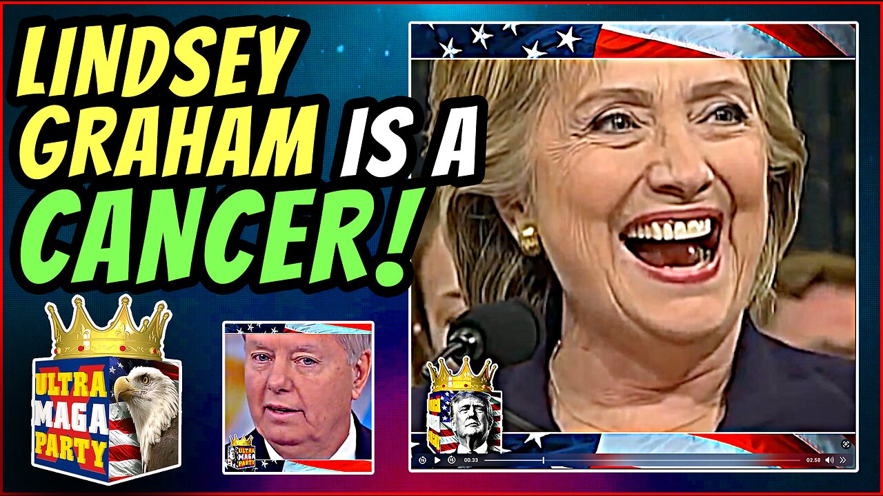 LINDSEY GRAHAM IS A CANCER!