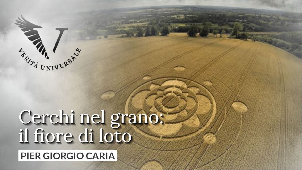 Cerchi nel grano: il fiore di loto - Pier Giorgio Caria