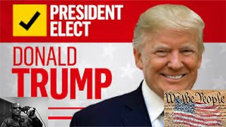 We The People Have Spoken And We Chose Donald J. Trump As President