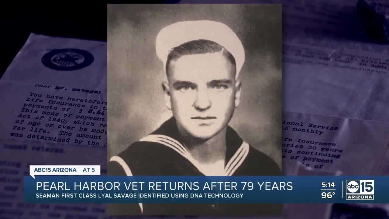 Phoenix family 'honored' to bring back sailor nearly 80 years after Pearl Harbor attack