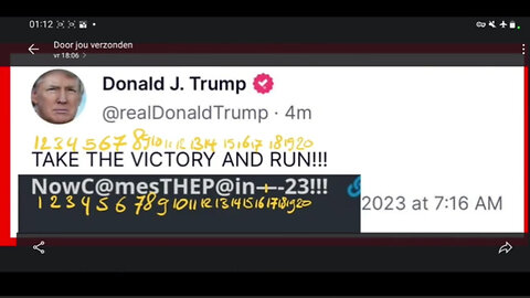 Donald Trump "Take the Victory and Run"