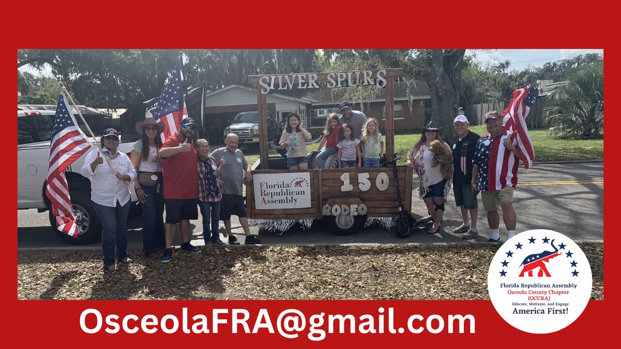 FRA Osceola | 150th Silver Spurs Rodeo Parade | St. Cloud Florida