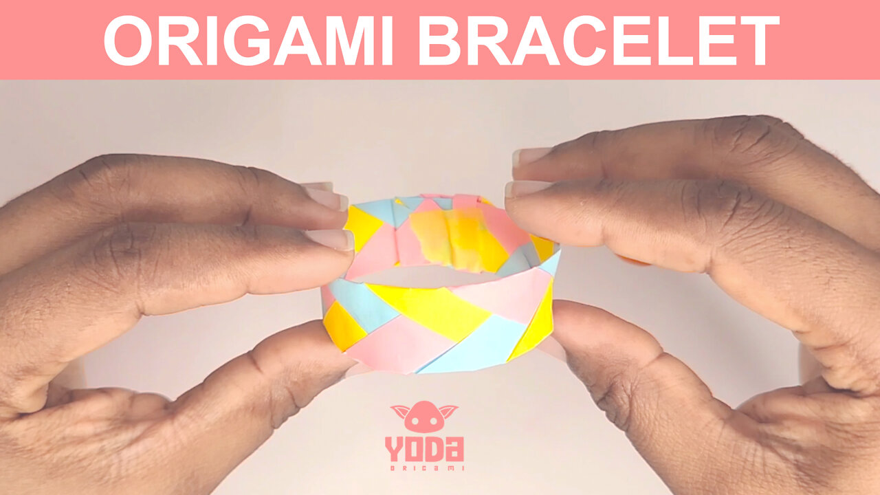 How To Make an Origami Bracelet - Easy And Step By Step Tutorial