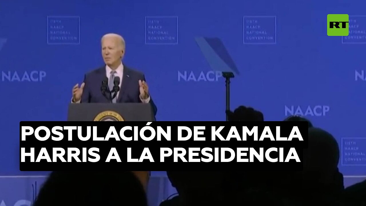 Postulación de Kamala Harris a la presidencia