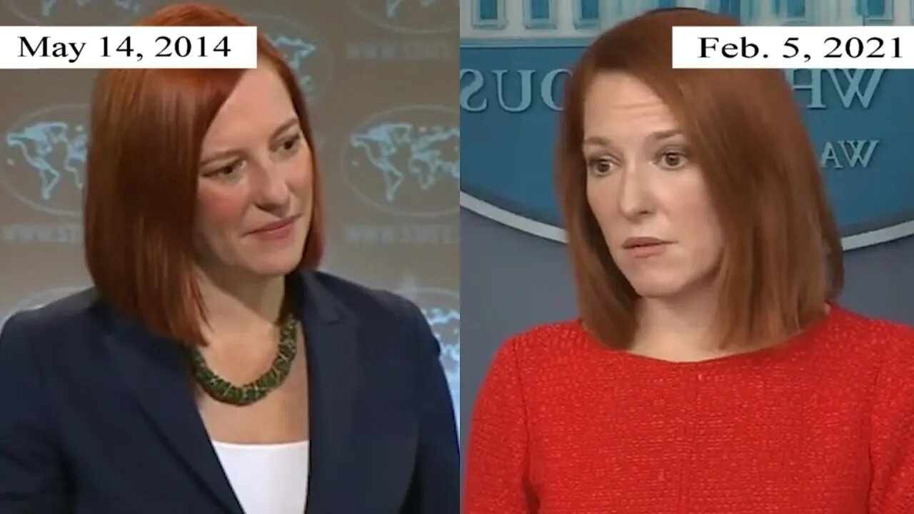 Jen Psaki Dances Around Question About Hunter Biden The SAME WAY she did SEVEN YEARS EARLIER