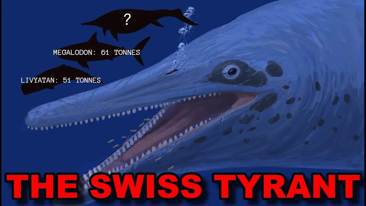 New Marine Superpredator! Analysis Of The "Swiss Tyrant" and Other Giant Predatory Ichthyosaurs